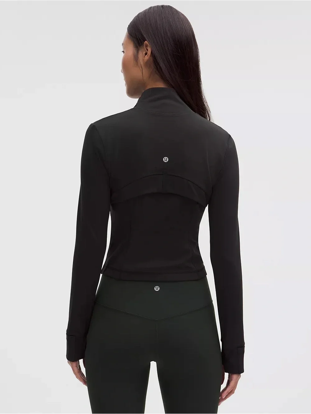 lululemon athletica Black Define Cropped Jacket